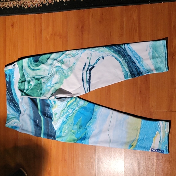 DEBBIE DANNHEISSER Crop Leggings USA - Picture 2 of 7